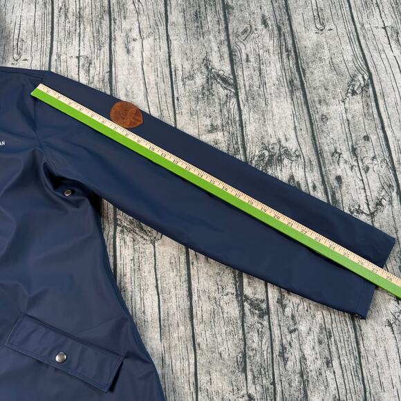 Women's Scandinavian Explorer Raincoat - Navy 2XL - Picture 9 of 13